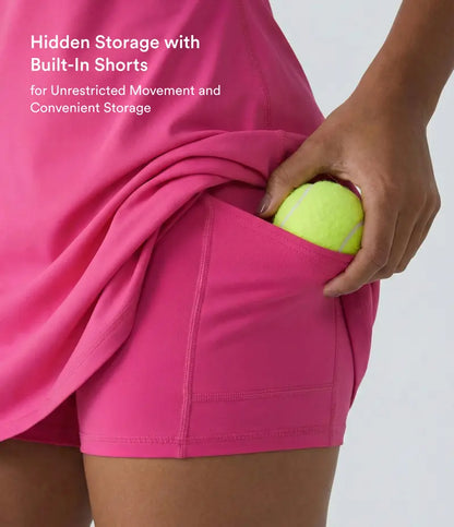Softlyzero Plush Backless Active Dress-Easy Peezy